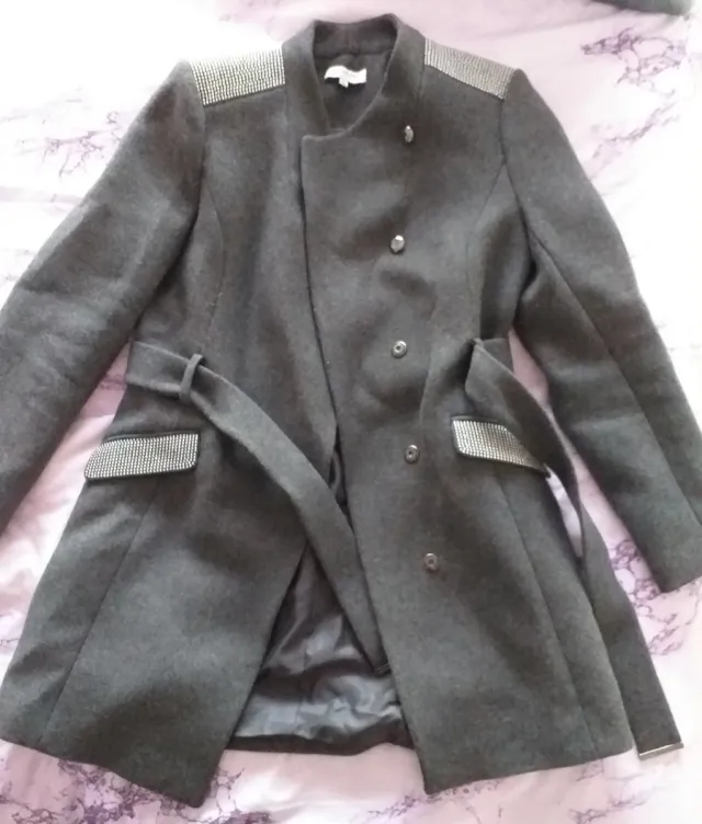Abrigo Morgan de toi gris talla 40