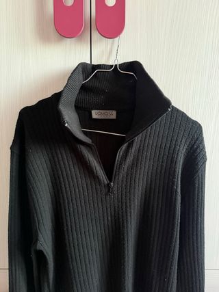 2 maglioni uomo taglia S grigio e nero