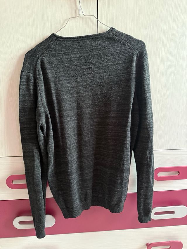 2 maglioni uomo taglia S grigio e nero