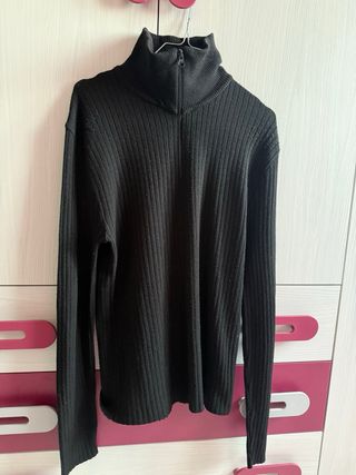 2 maglioni uomo taglia S grigio e nero