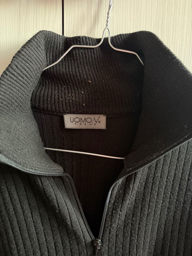 2 maglioni uomo taglia S grigio e nero