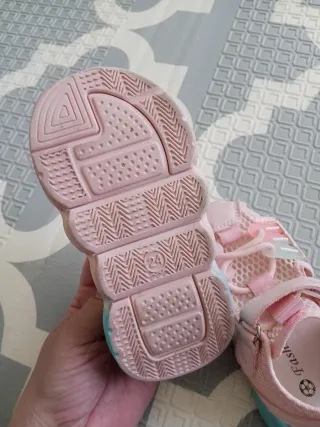 Sandali bambina rosa n. 24