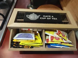 Contenitore bustine thè