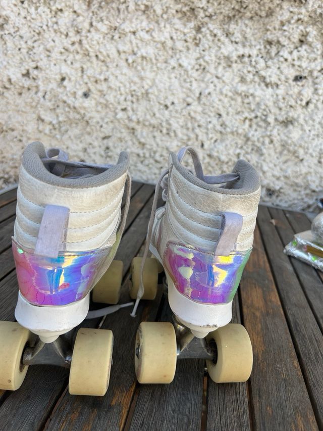 Patines 4 ruedas niña talla 34 Decathlon