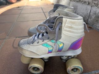 Patines 4 ruedas niña talla 34 Decathlon