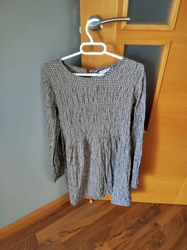 Vestido Stradivarius cuadros