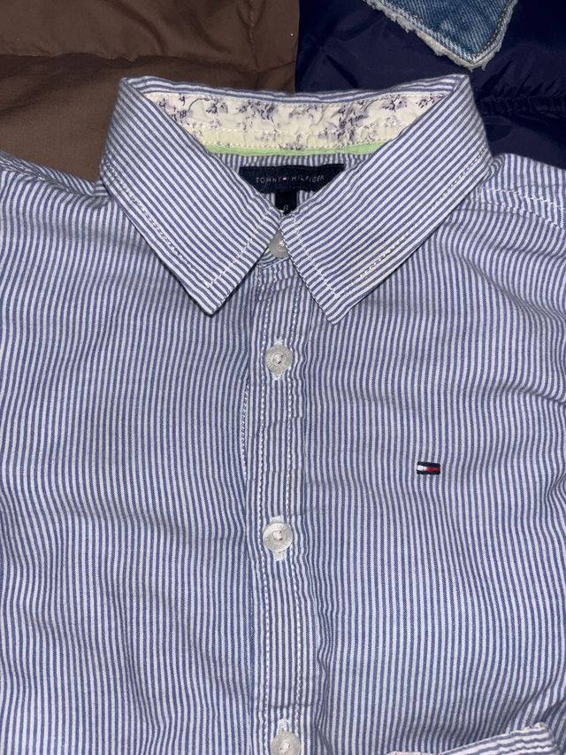 Camisa Tommy Hilfiger Niño Talla 8