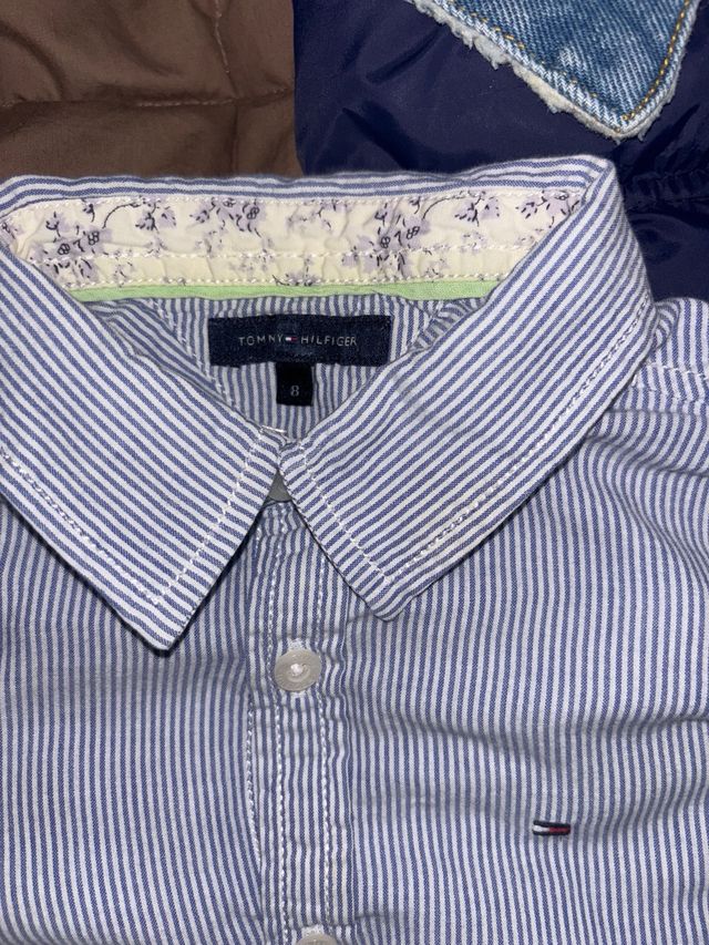 Camisa Tommy Hilfiger Niño Talla 8