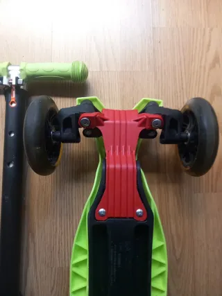 Patinete infantil 3 ruedas con luces