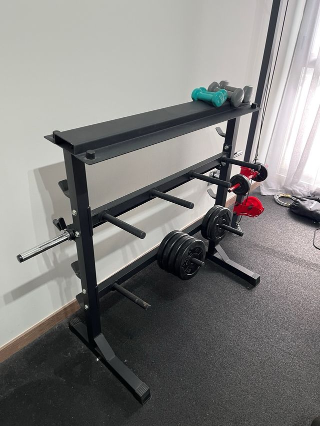 Soporte para discos de pesas