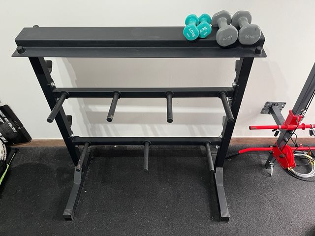 Soporte para discos de pesas