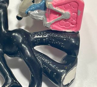 Félix el Gato con maleta y Ratón 1990