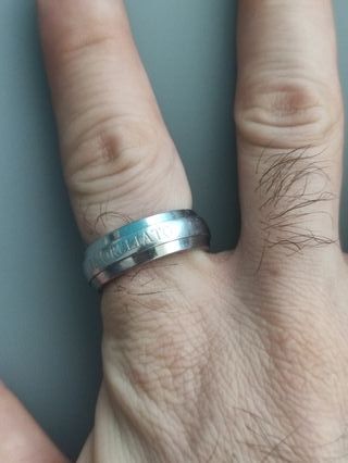 Anello Morellato Uomo Misura 30 Argento