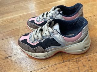 Zapatillas Gucci Marrón y Rosa