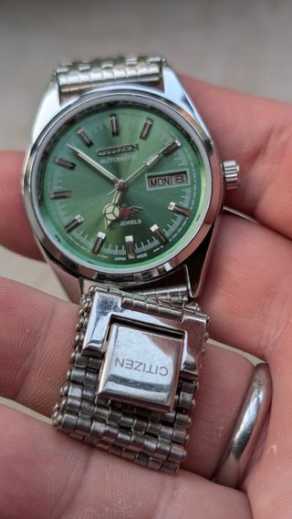 Citizen Automatico Verde Brillant