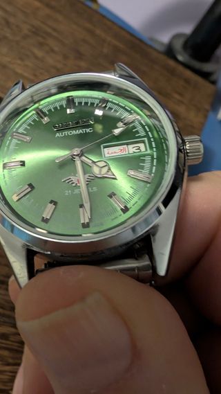 Citizen Automatico Verde Brillant