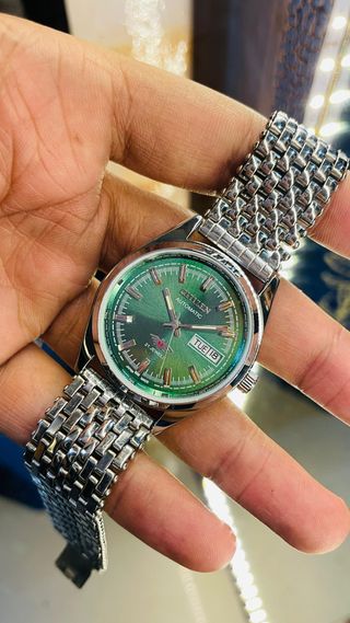 Citizen Automatico Verde Brillant