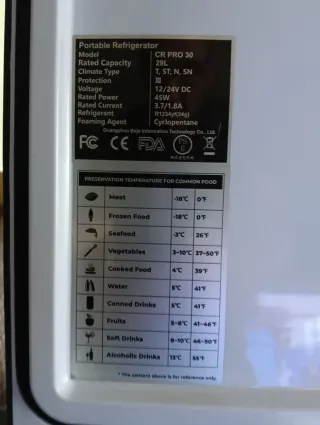 Nevera Portátil 29L Compresor Nueva.Cuesata 320€