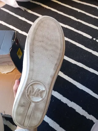 Scarpe Michael Kors Glitter Nere Argento