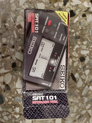Afinador SEIKO SAT101 Guitarra/Bajo