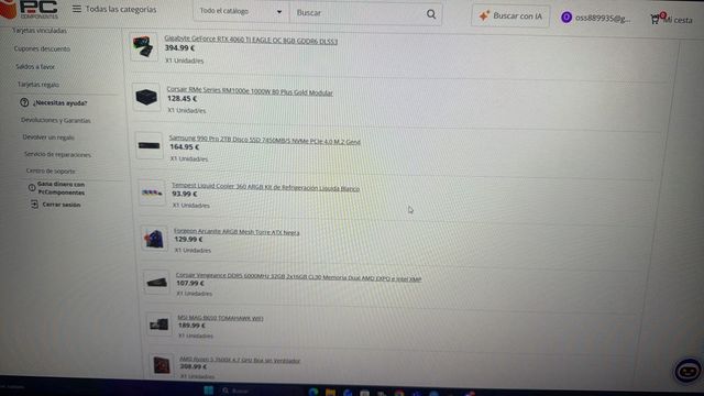 PC Gaming precio negociable