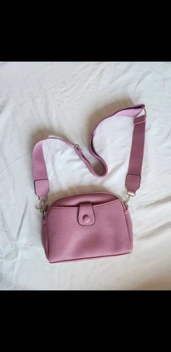 Bolso bandolera morado