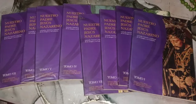 Colección 7 Tomos Nuestro Padre Jesús Nazareno