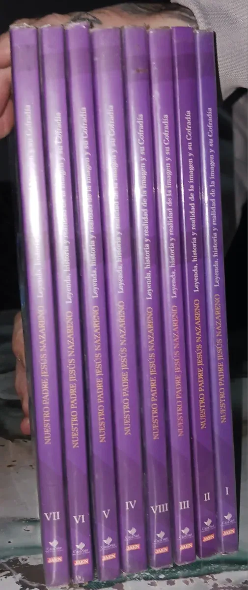 Colección 7 Tomos Nuestro Padre Jesús Nazareno