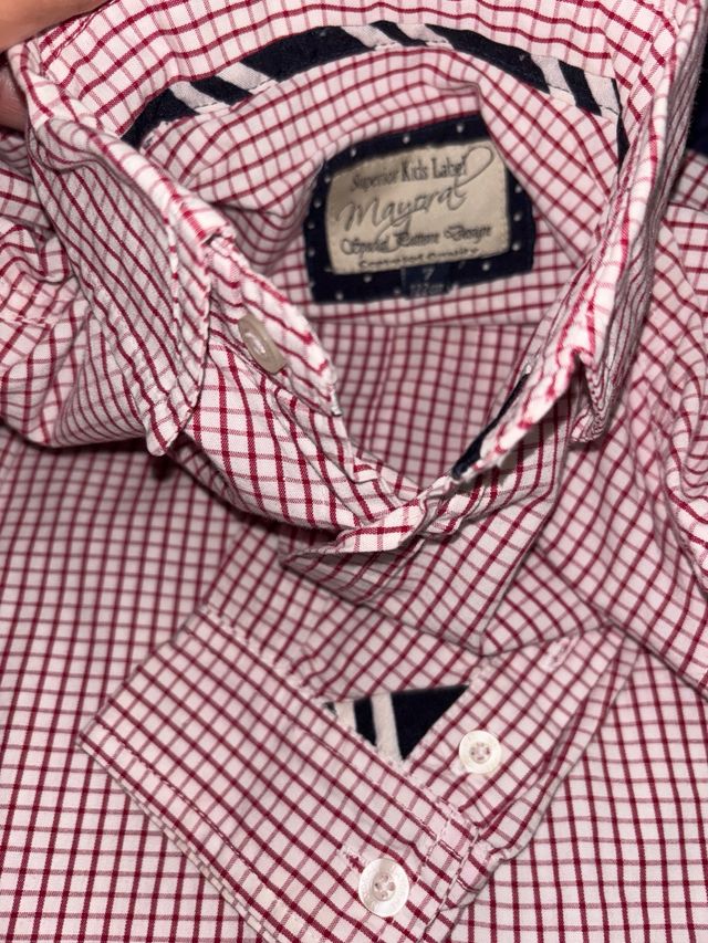Camisa niño Mayoral cuadros