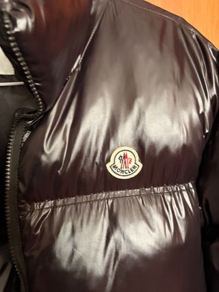 Abrigo Moncler Negro Invierno