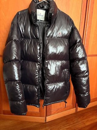 Abrigo Moncler Negro Invierno