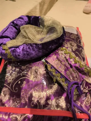 Disfraz Rey Mago Baltasar Adulto Nuevo o Paje Real