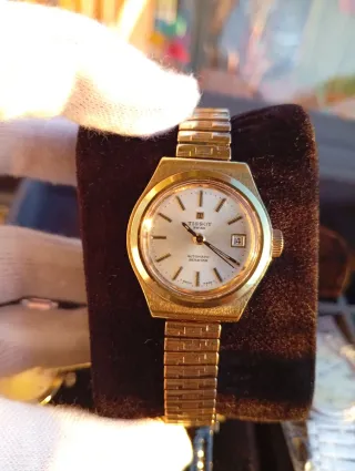 Reloj Automático Tissot baño de Oro Mujer