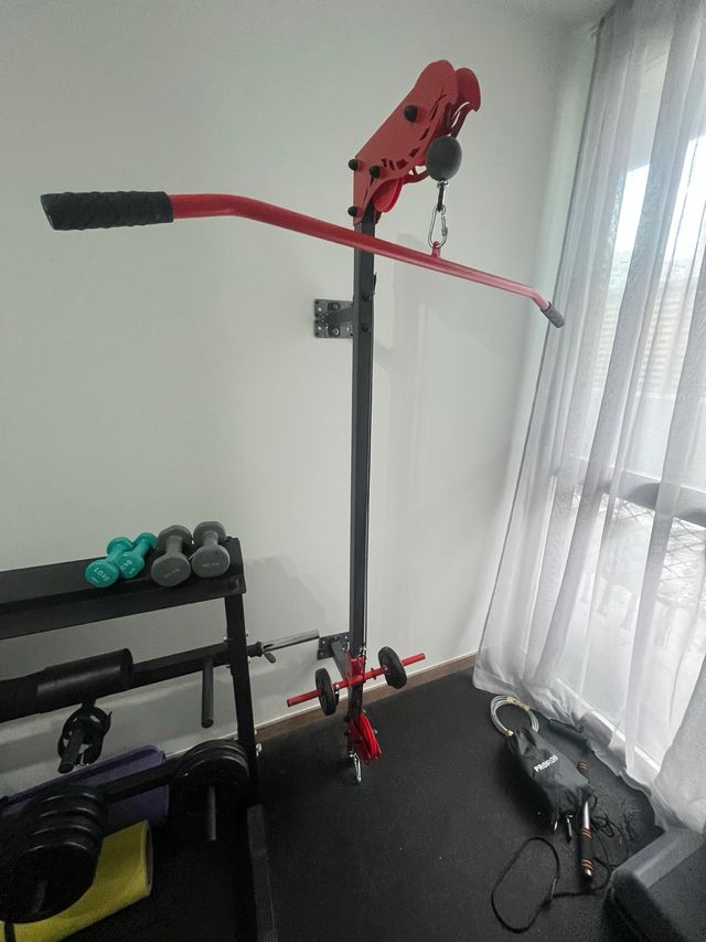 Polea de gimnasio para casa