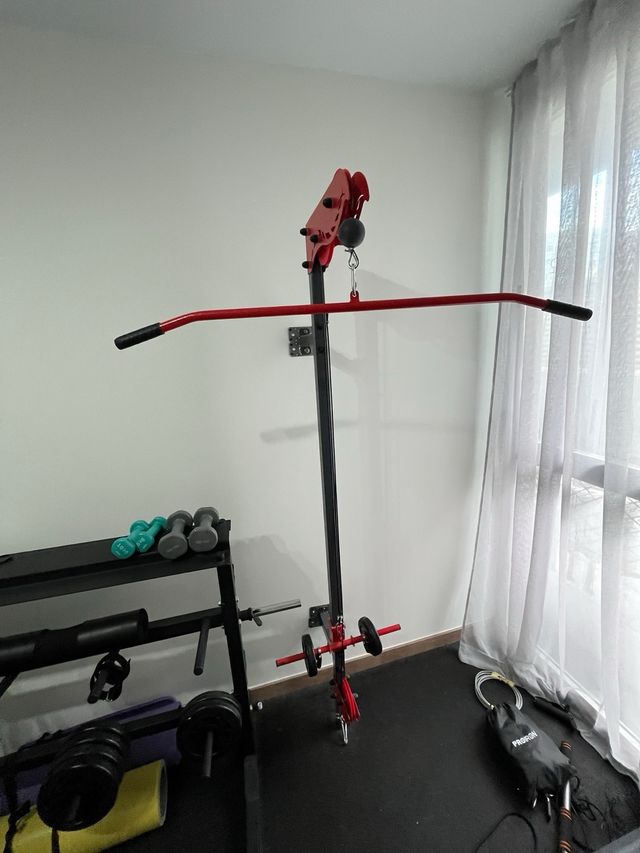 Polea de gimnasio para casa