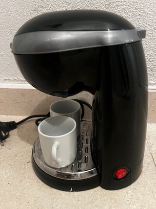Cafetera de goteo con 2 tazas
