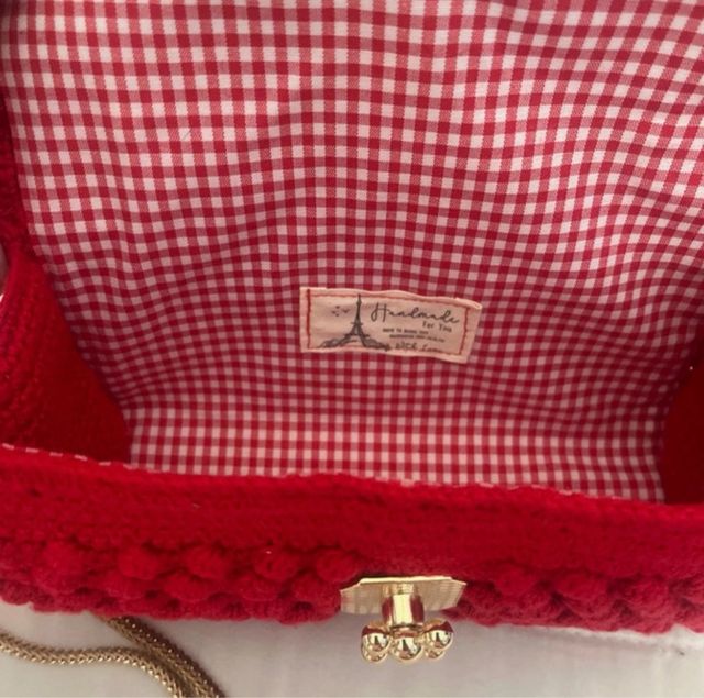 Bolso crochet mano y bandolera