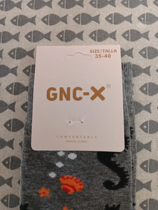 Calcetines GNC-X Caballos de Mar Talla 35-40