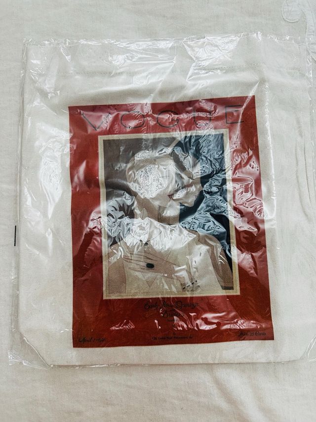 Bolsa de tela Vogue algodón