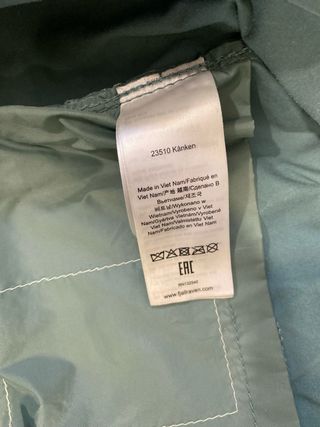 Mochila Fjallraven Kanken Gris/Verde