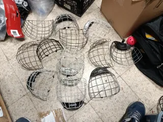 Rejas para casco de hockey SR queda 2