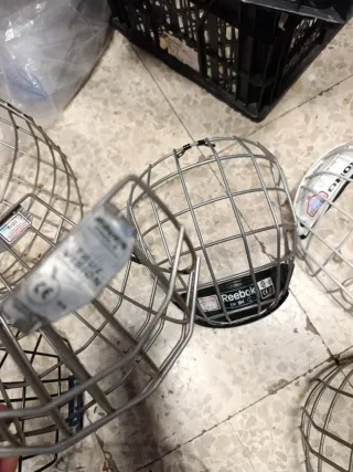 Rejas para casco de hockey SR queda 2