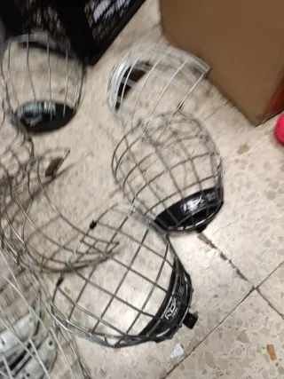 Rejas para casco de hockey SR queda 2