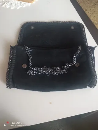 Bolso Negro Cadena