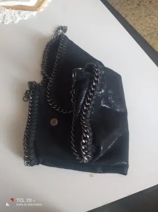 Bolso Negro Cadena