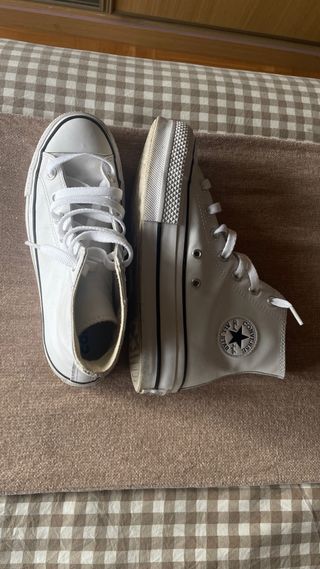 Playeros Converse All Star con plataforma