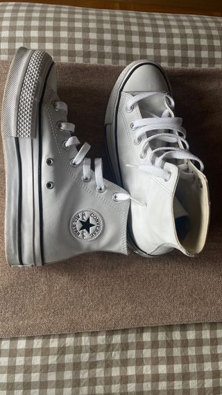 Playeros Converse All Star con plataforma