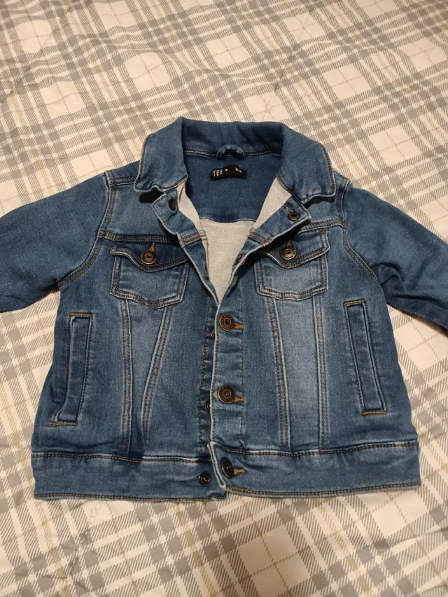 Giacchetta in denim per bambino