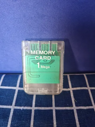 PS1 MEMORY CARD TRANSLUCIDA