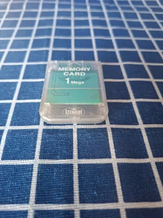 PS1 MEMORY CARD TRANSLUCIDA